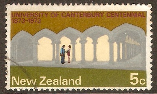 New Zealand 1973 5c Commemorations series. SG999.